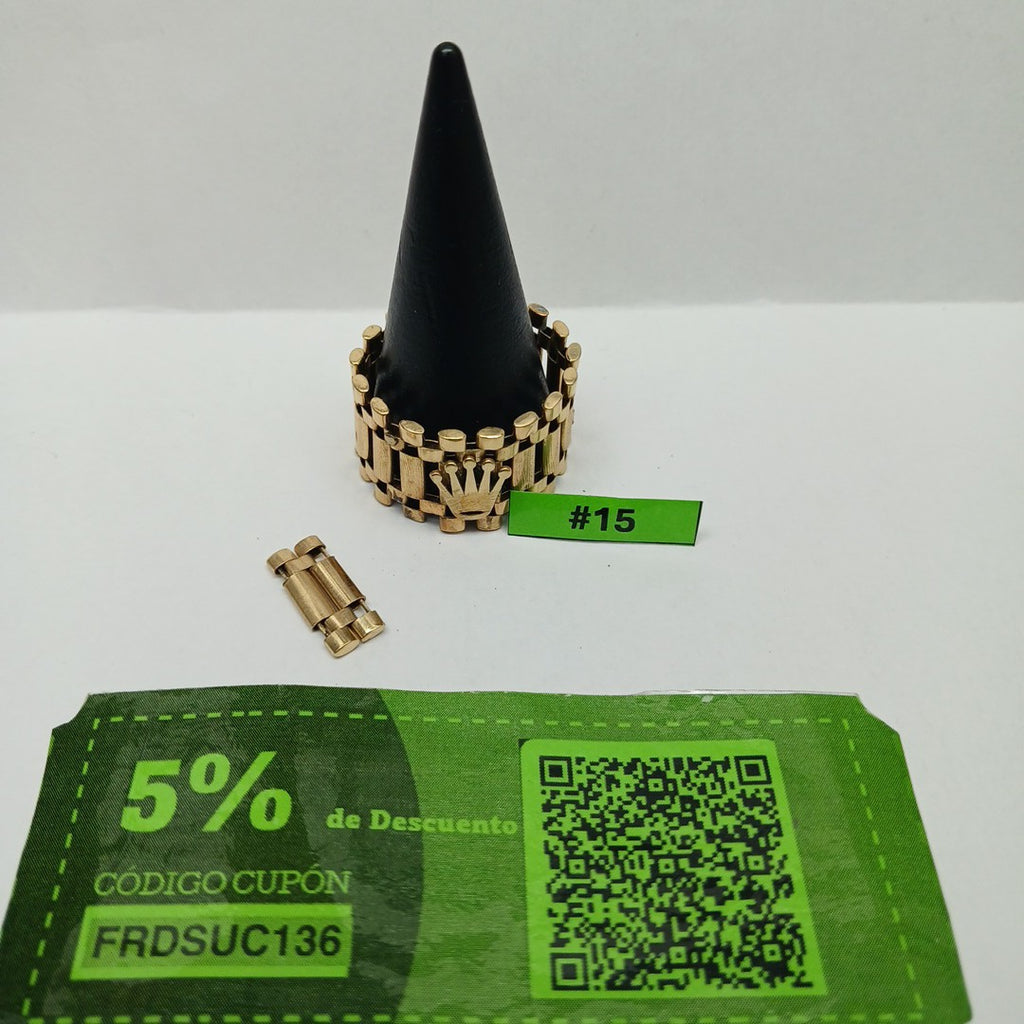 ARGOLLA. ORO. 14 K 7 GRMS (SEMINUEVO)