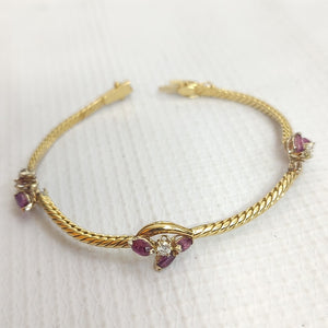 PULSERA. ORO. 18 K 11.8 GRMS (SEMINUEVO)