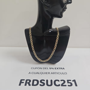 CADENA BARBADA 5.7G 60 CM (NUEVO)