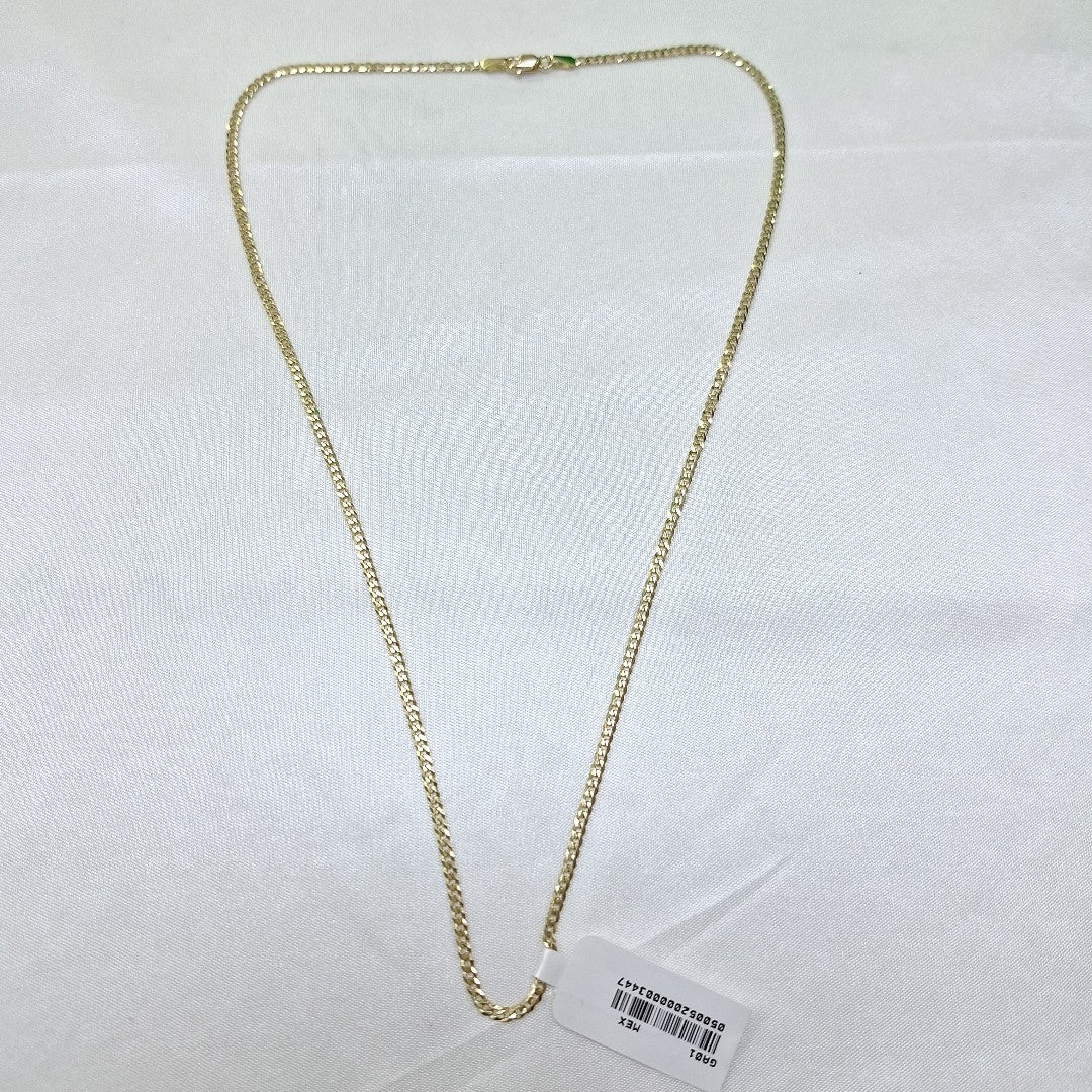 CADENA BARBADO 5.51GR 50 CM 14K (NUEVO)