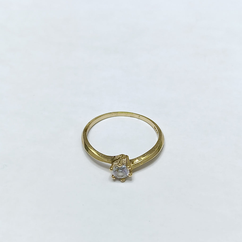 K1 1,70 GRMS 14 K ESPECIFICACIONES COMPLEMENTARIAS ANILLITO ORO DE 14 K CON CIRC (SEMINUEVO)