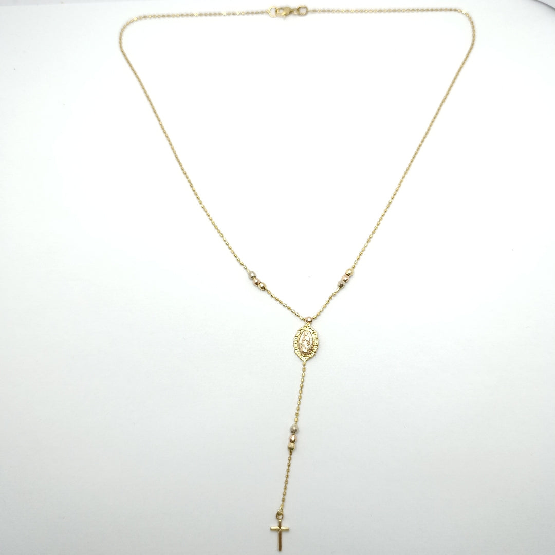 GARGANTILLA ORO COMBINADO 14 K 4,60 GRMS (SEMINUEVO)