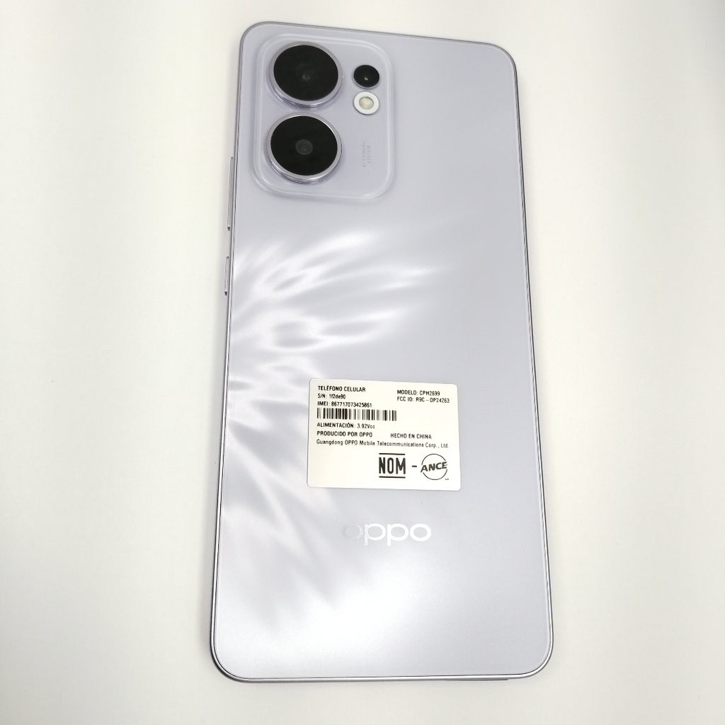 CELULAR OPPO  RENO 13F 5G CPH2699 (2025) 256 GB 12 GB RAM (SEMINUEVO)