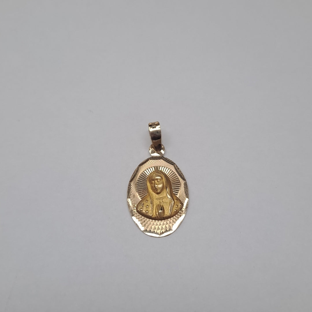 10354MED13100B864 FRD22 MEDALLAS ORO 14K 1.5GRS (NUEVO)