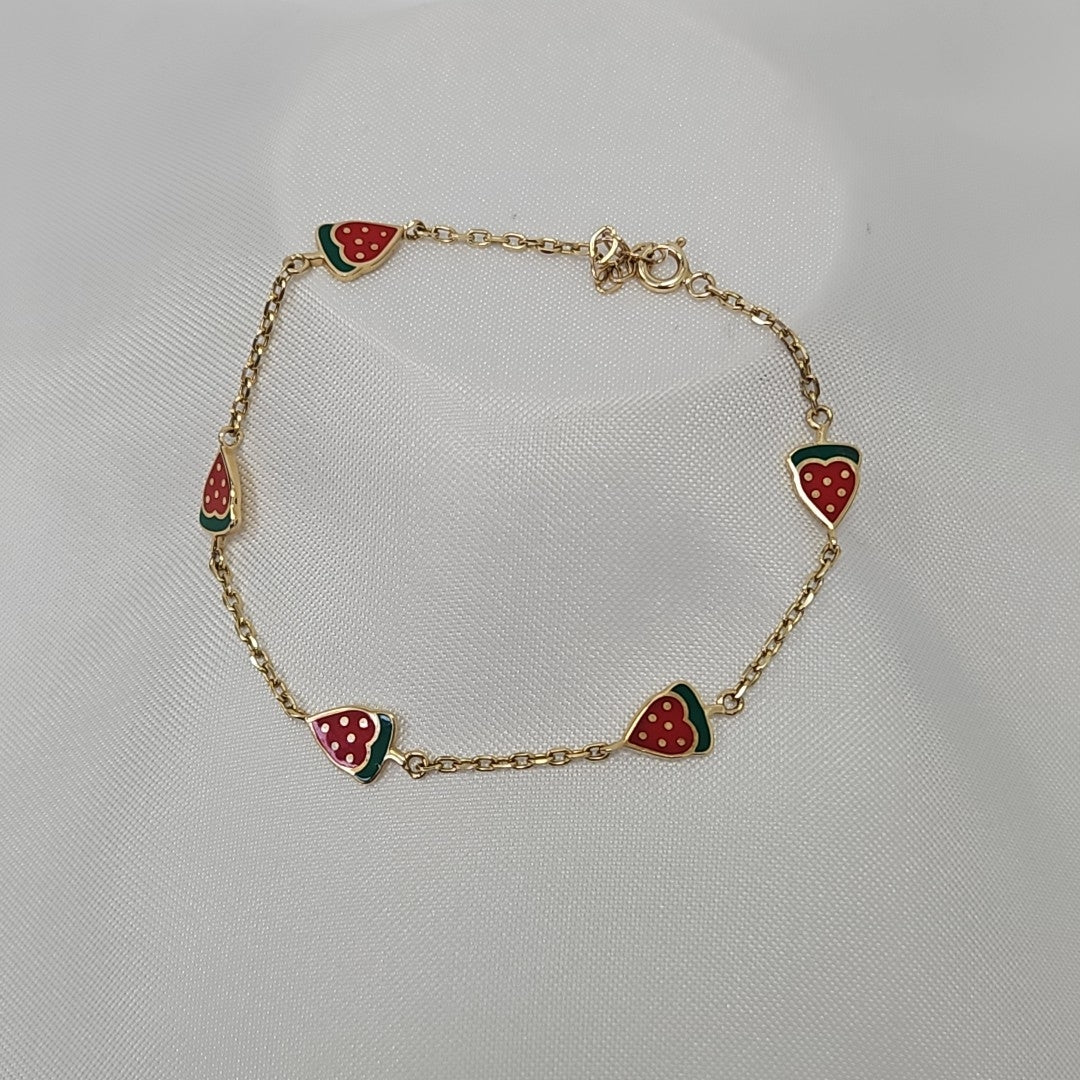 PULSERAS DAMA ORO 14K 3 (NUEVO)