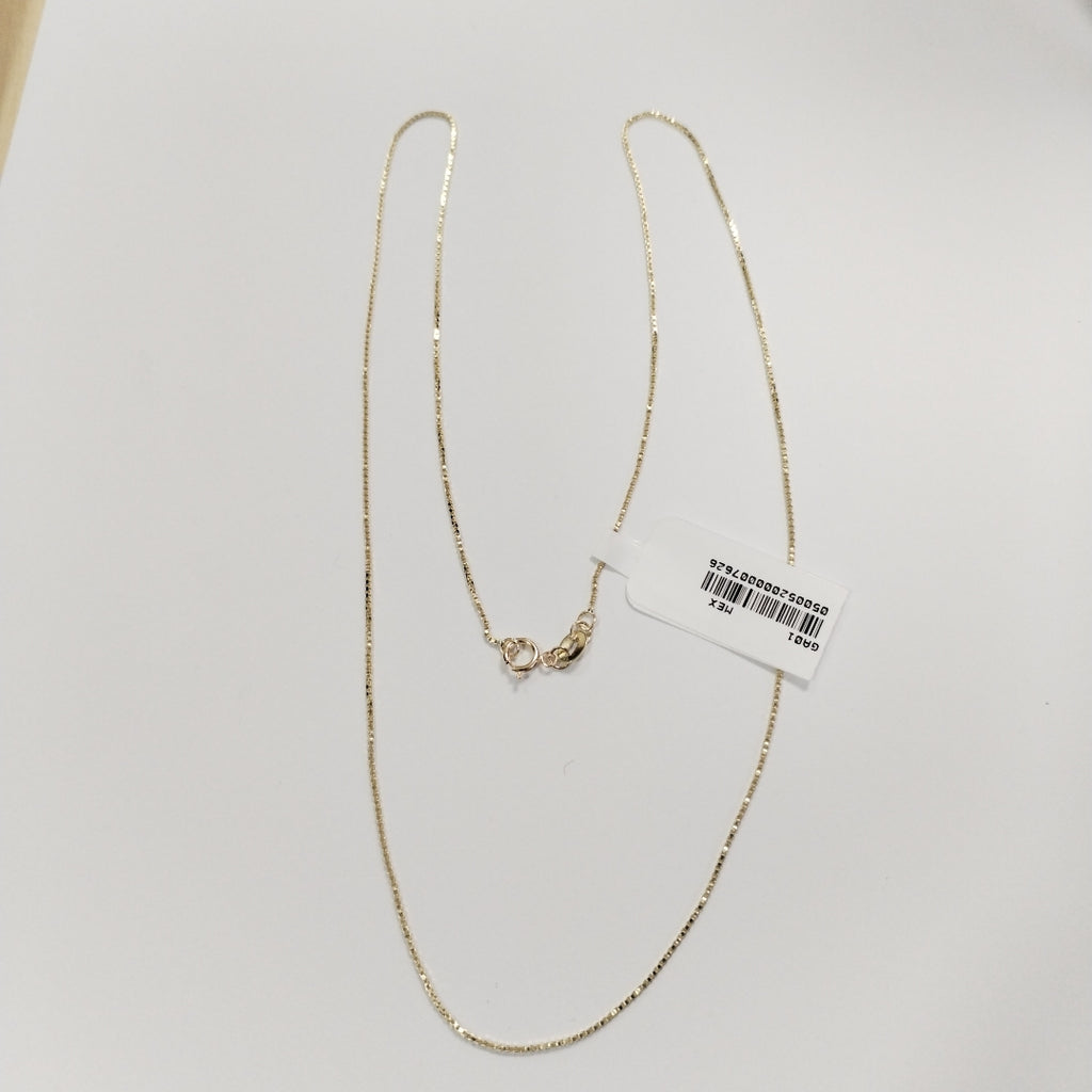 CADENA VENECIANA 2.3G 55 CM (NUEVO)