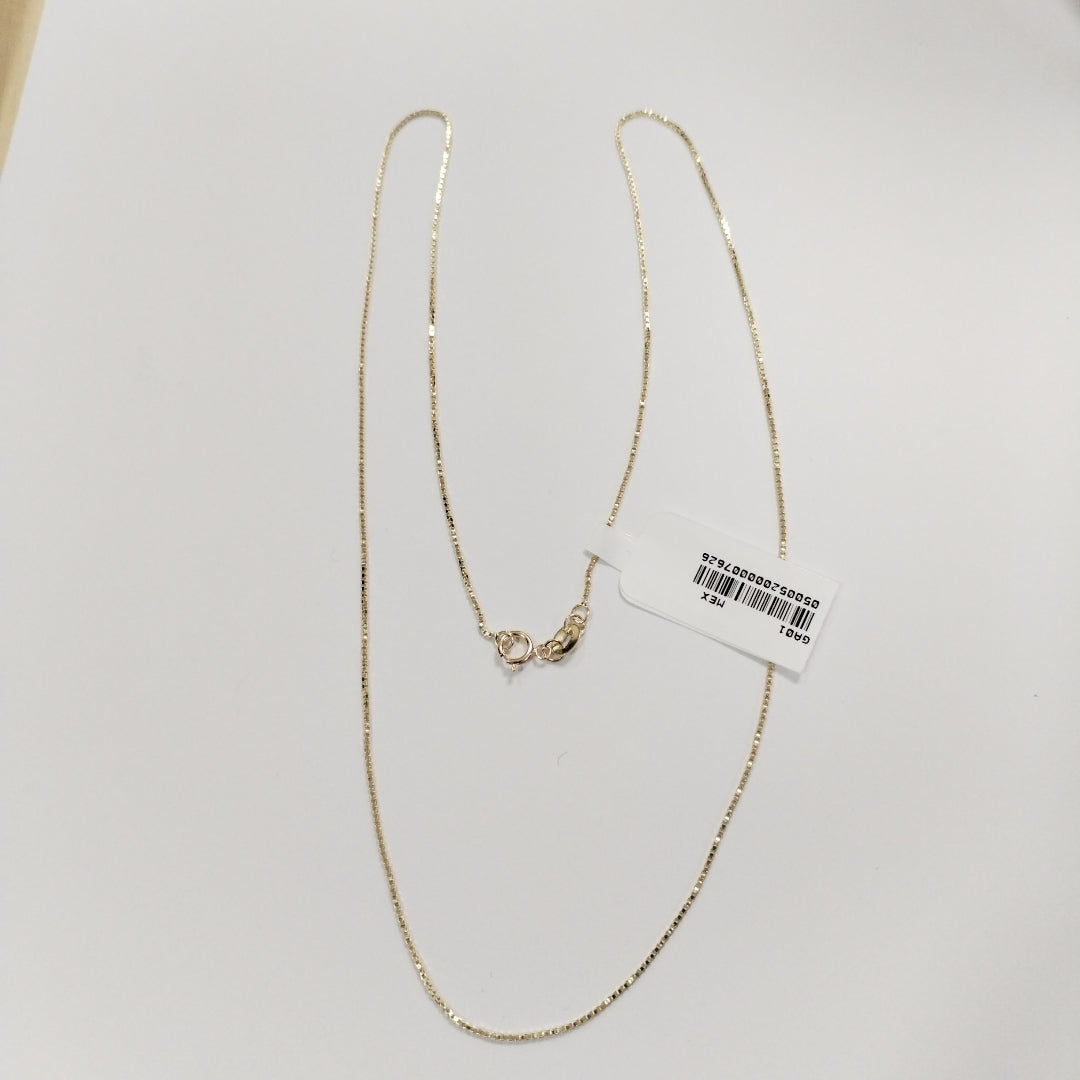CADENA VENECIANA 2.3G 55 CM (NUEVO)