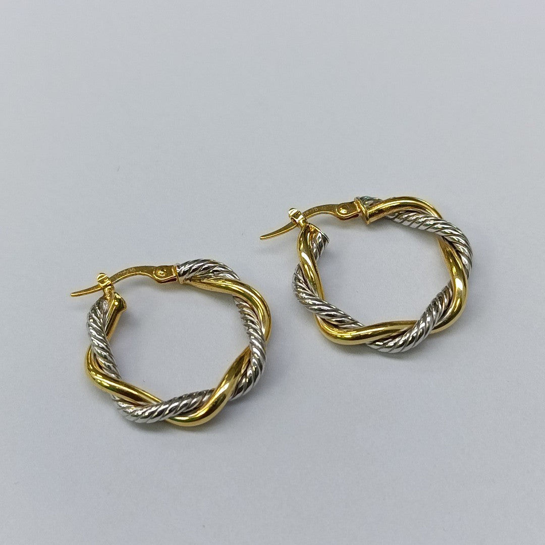 10419ARR00000B3114 FRD23 ARRACADA 2 LÍNEAS 2 OROS ORO 14K 2.3GRS (NUEVO)