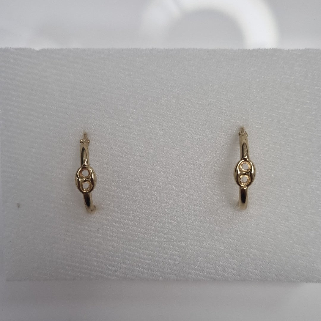 ARRACADAS ORO 14K 1.7 (NUEVO)