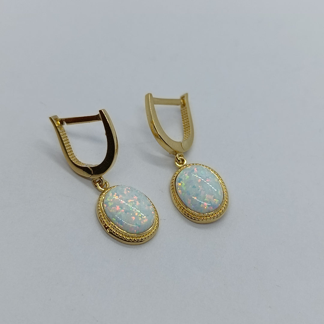 BROQUELES ORO 14K 3.8 (NUEVO)