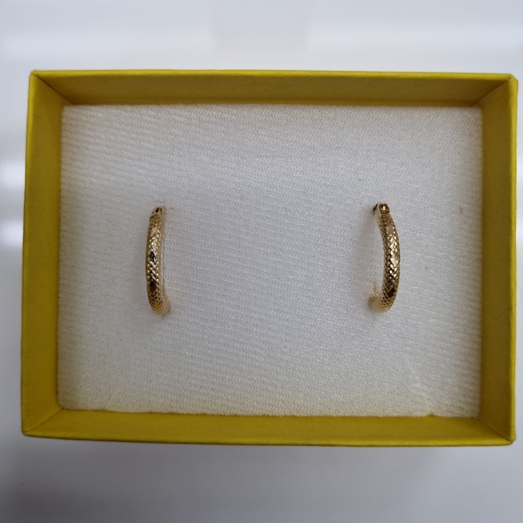 ARRACADAS ORO 14K 1.5 (NUEVO)