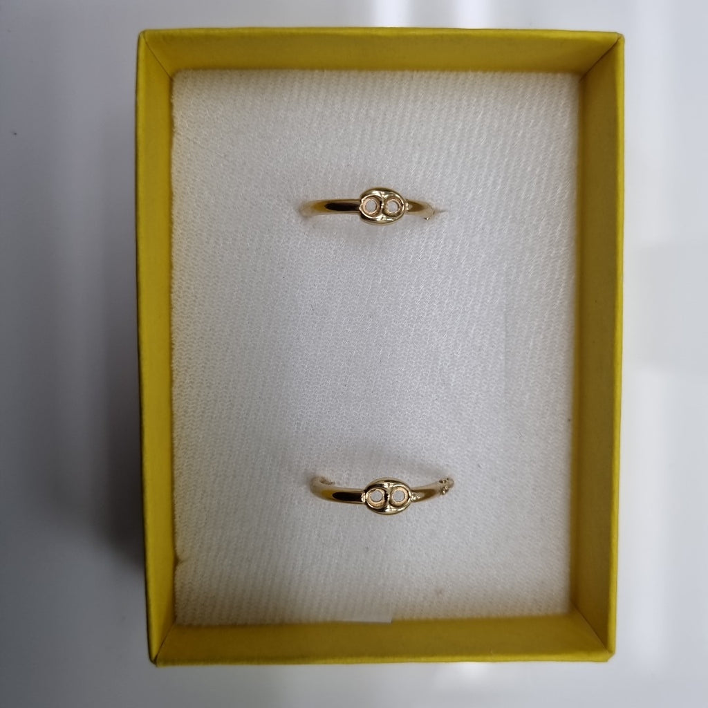 ARRACADAS ORO 14K 1.7 (NUEVO)