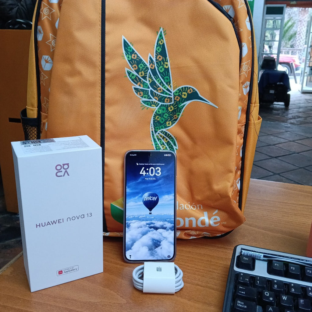 CELULAR HUAWEI NOVA 13 BLK-LX9 (2024) 256 GB 12 GB RAM (SEMINUEVO)