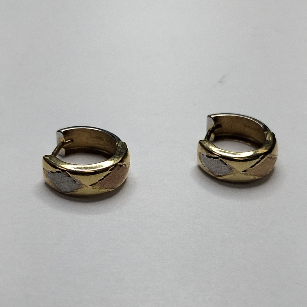 ARRACADAS PAR. ORO. 14 K 1.2 GRMS (SEMINUEVO)