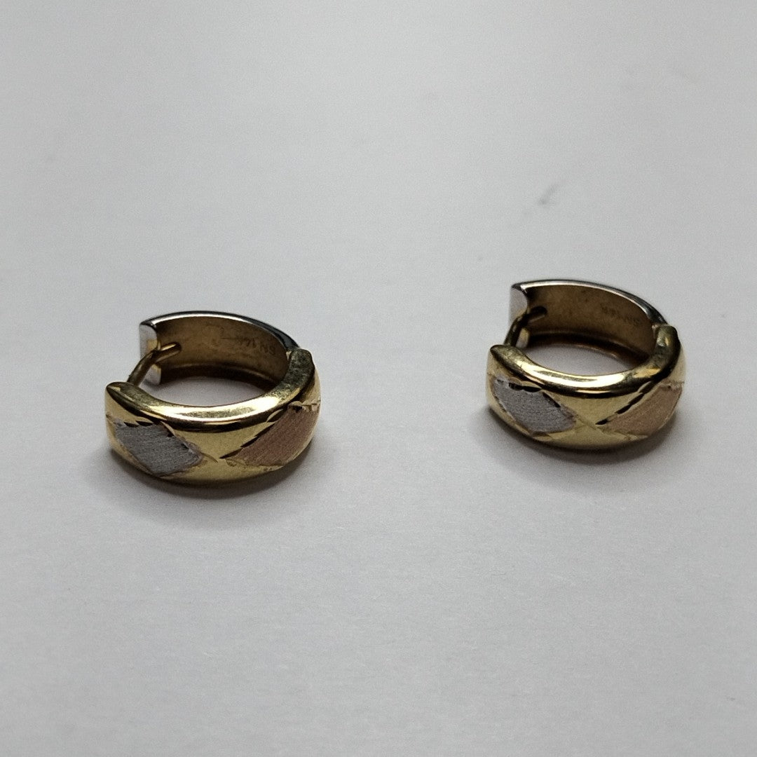 ARRACADAS PAR. ORO. 14 K 1.2 GRMS (SEMINUEVO)