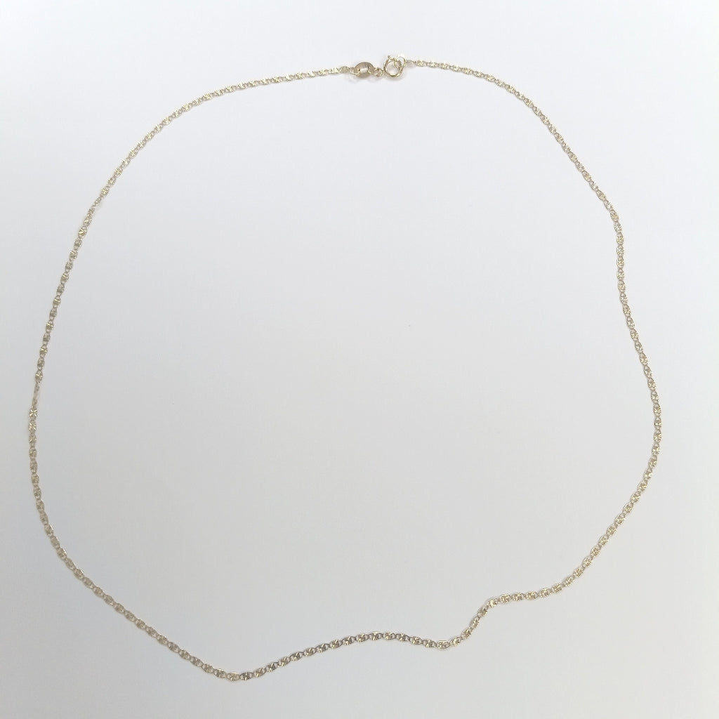 CADENA TEJIDO MARINERO 2.01GR 50 CM (NUEVO)