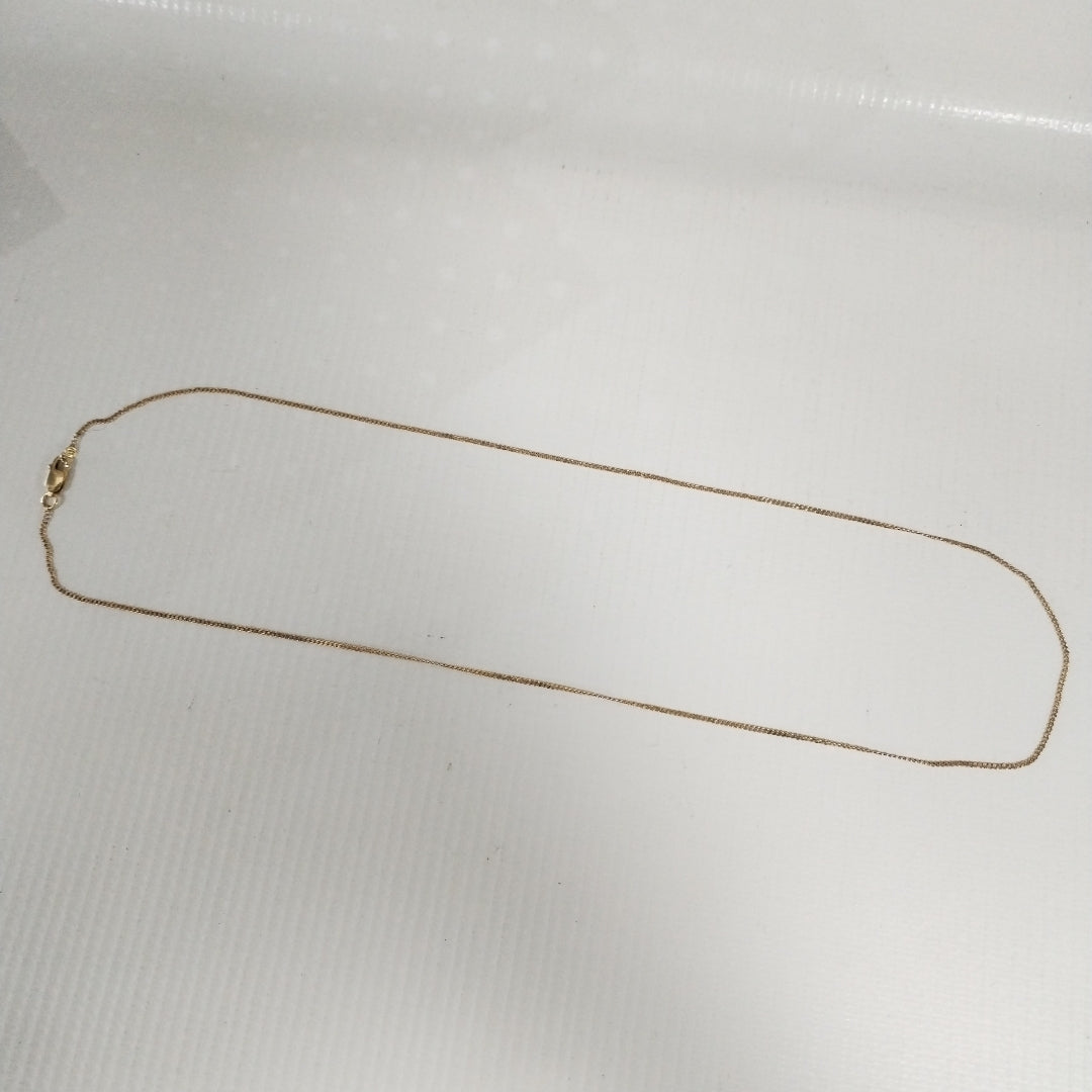 K1 3,70 GRMS 14 K ESPECIFICACIONES COMPLEMENTARIAS CADENA DE ESLABONES GASTADO M (SEMINUEVO)