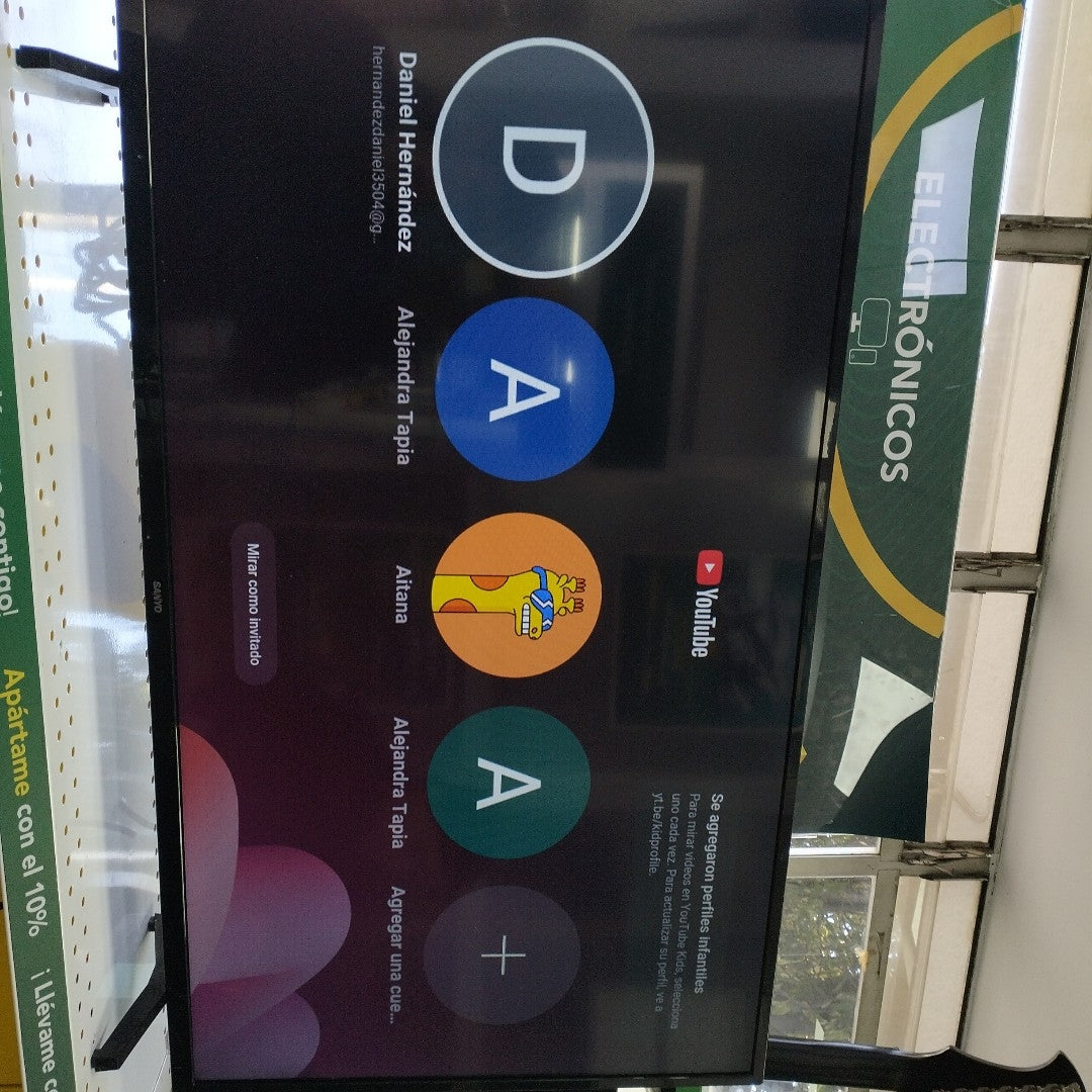 PANTALLA SANYO FW40C40KM (2020) 40" LED HD (SEMINUEVO)