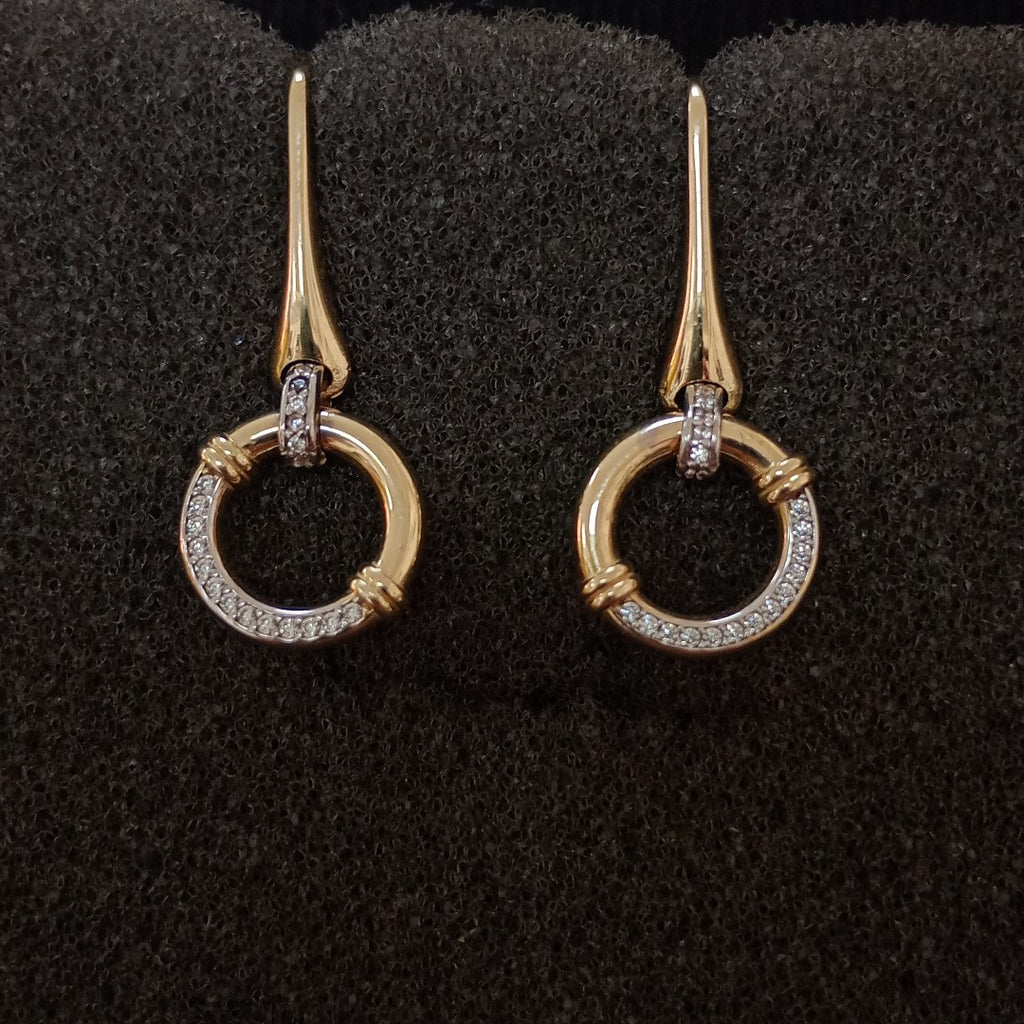 BROQUELES ORO 14K 4.1 (NUEVO)