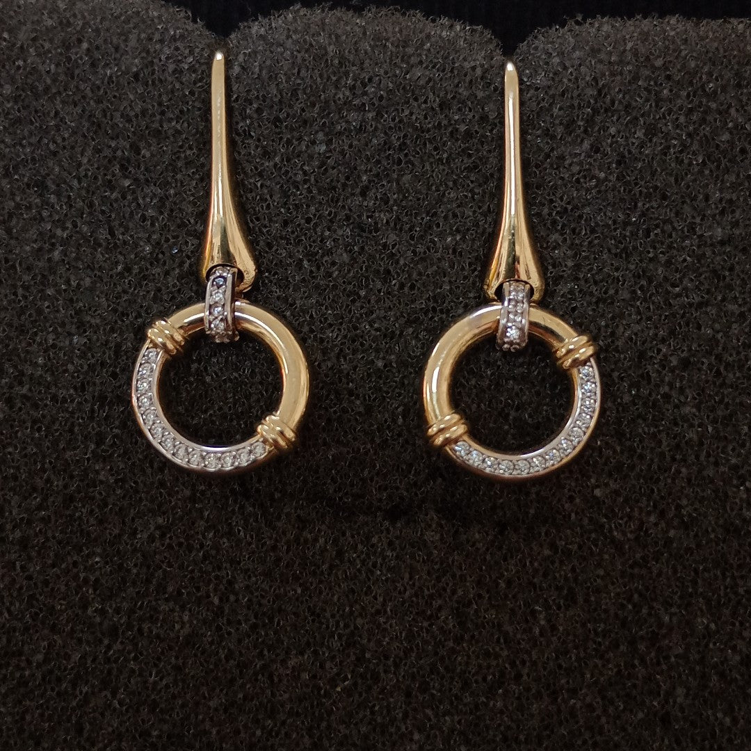 BROQUELES ORO 14K 4.1 (NUEVO)