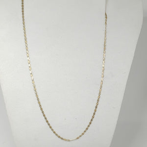 CADENA TEJIDO MARINERO 1.91GR 50 CM (NUEVO)