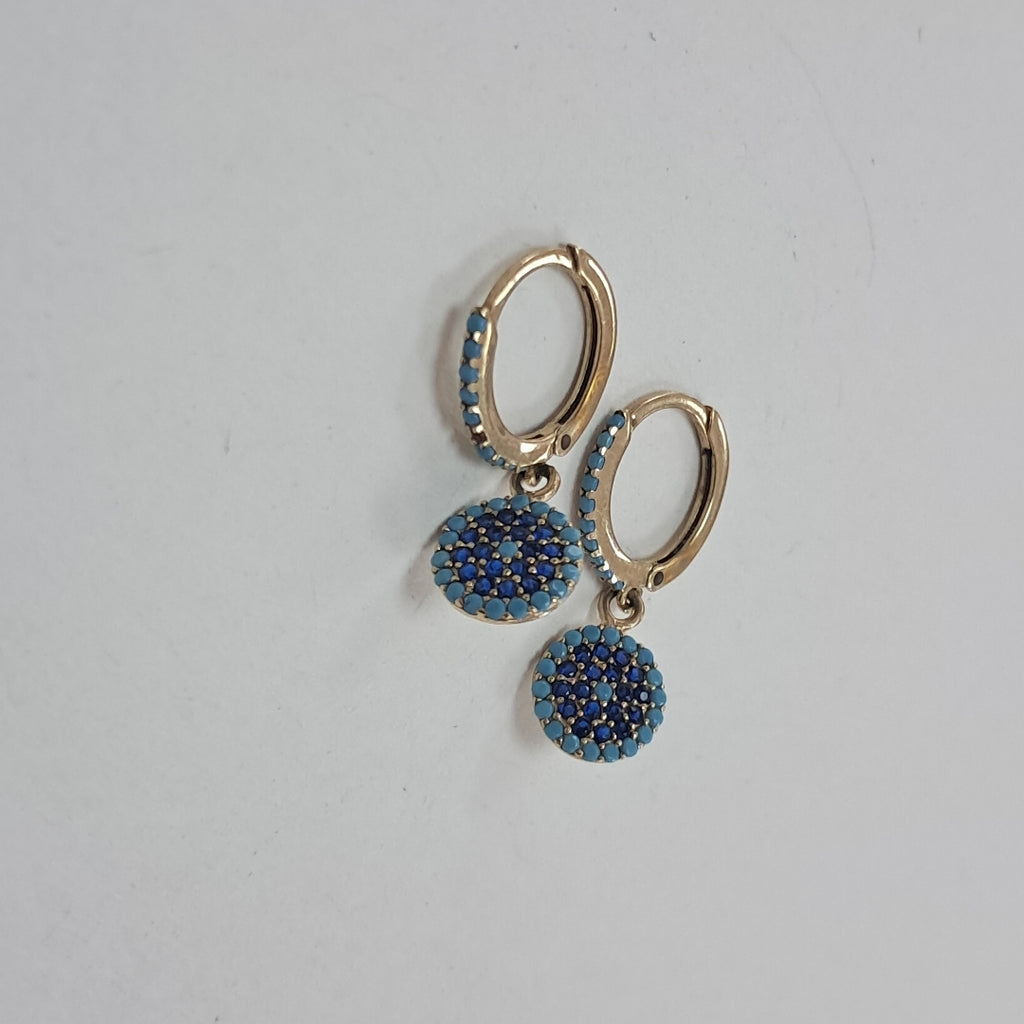 ARETES PAR ORO 14 K 1.7 GRMS (SEMINUEVO)