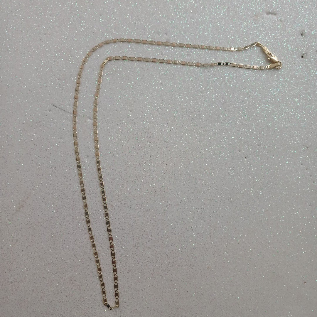 CADENA ESPECIAL MARINERA ESPEJO 3.41G 50 CM (NUEVO)