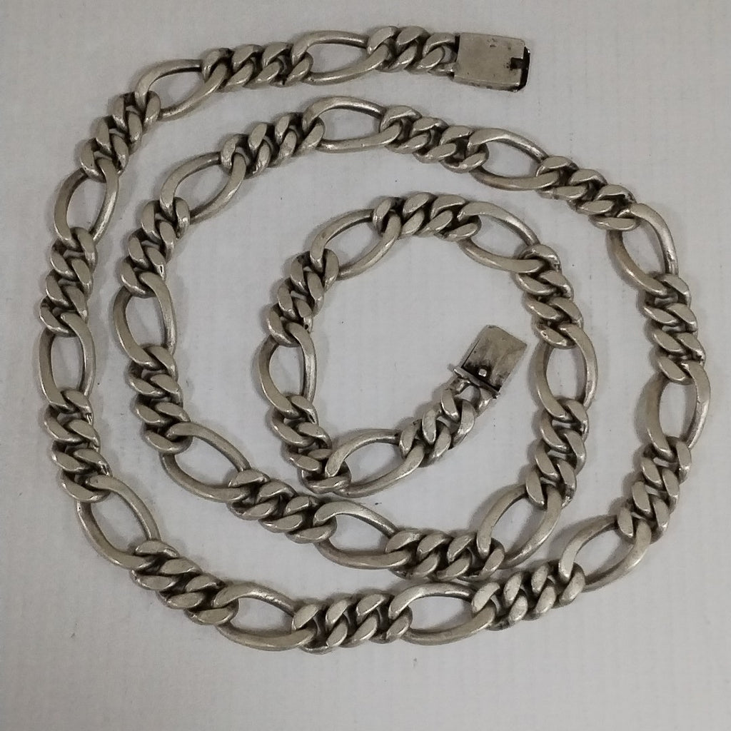 K1 155,00 GRMS PLATA .925 ESPECIFICACIONES COMPLEMENTARIAS CADENA TIPO CARTIER P (SEMINUEVO)