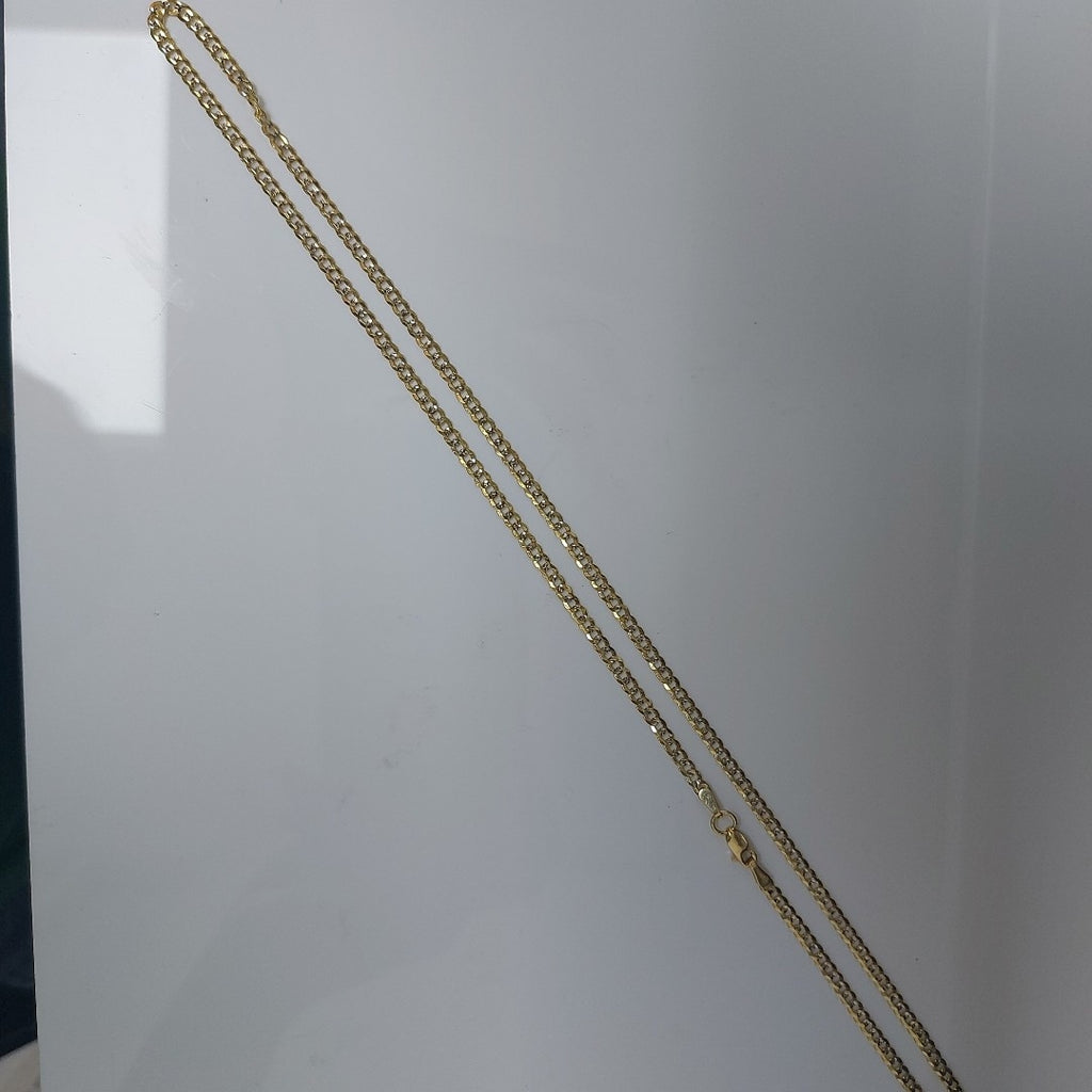 CADENA BARBADA 7.4G 50 CM 14K (NUEVO)