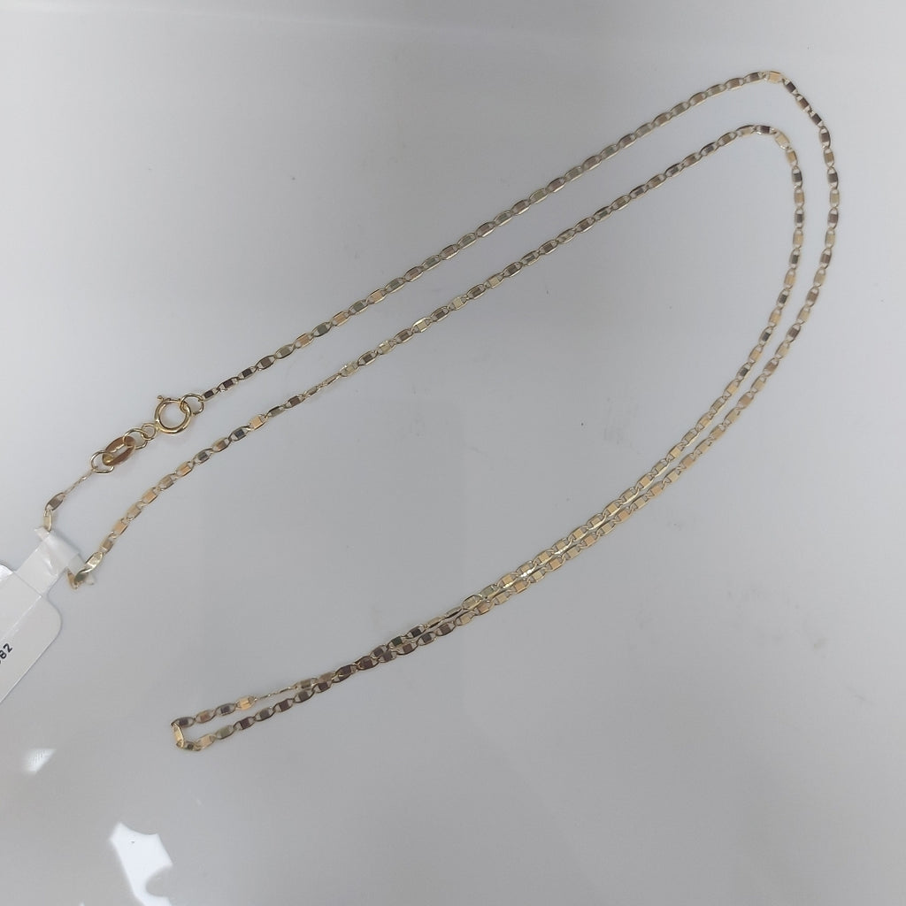 CADENA TEJIDO MARINERO 2.11GR 55 CM (NUEVO)