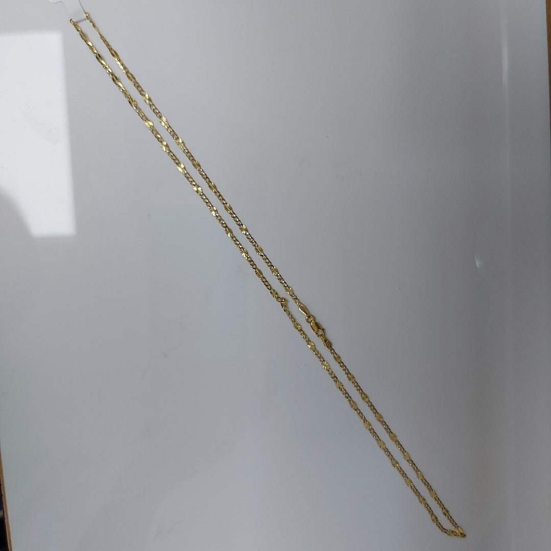 CADENA ESPECIAL 3.5GR 50 CM 14K (NUEVO)