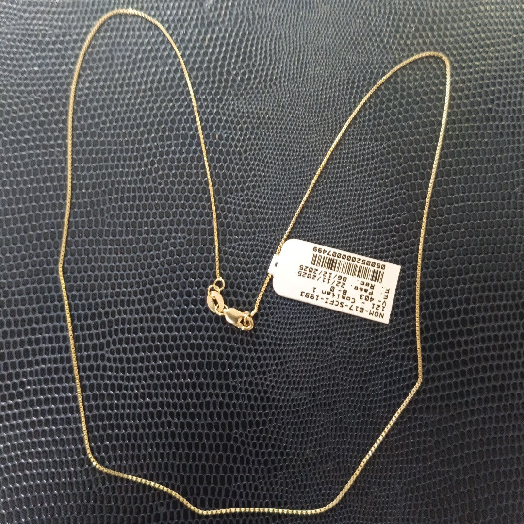 CADENA VENECIANA 2.5G 50 CM (NUEVO)