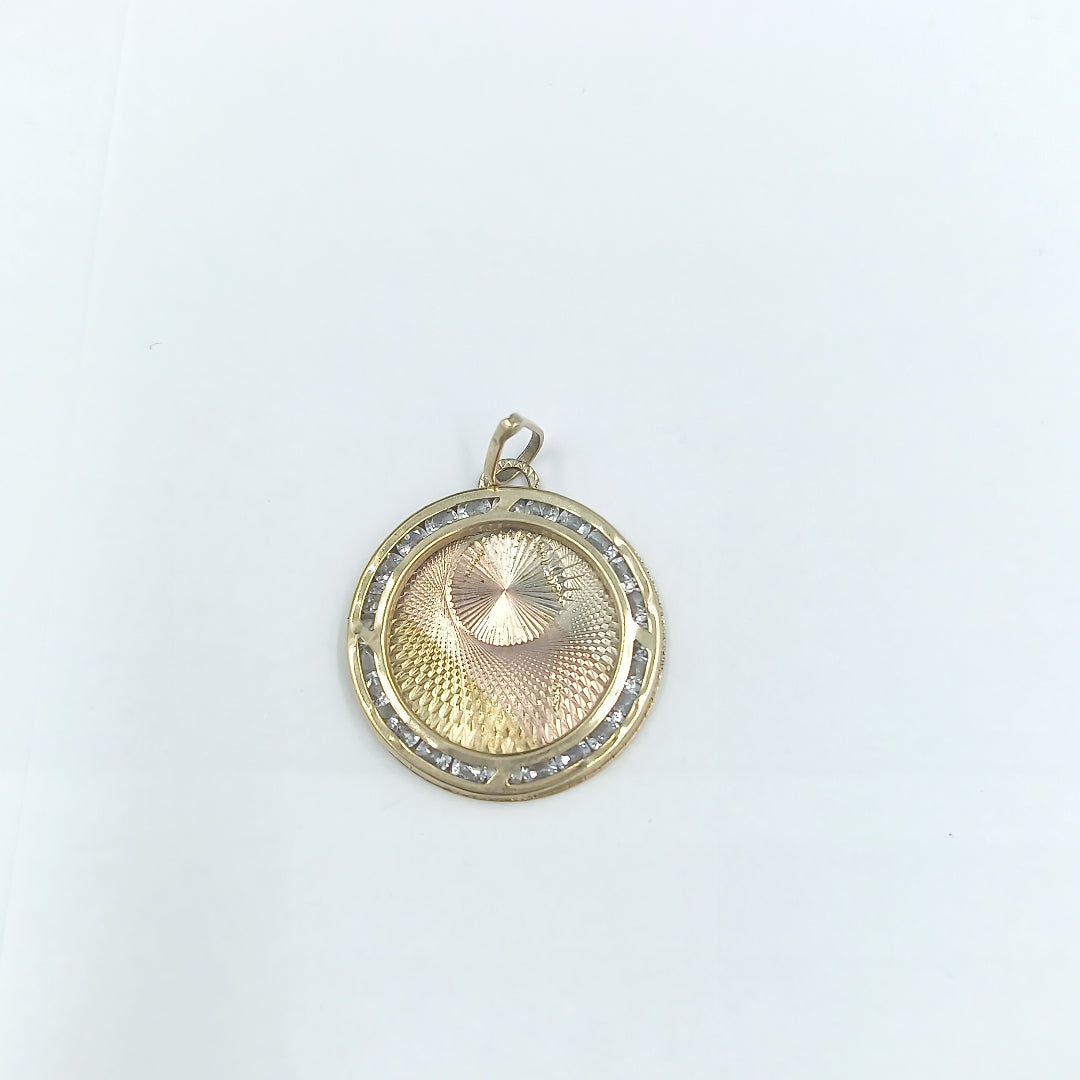 DIJE ORO, ORO COMBINADO 10 K 1.3 GRMS (SEMINUEVO)