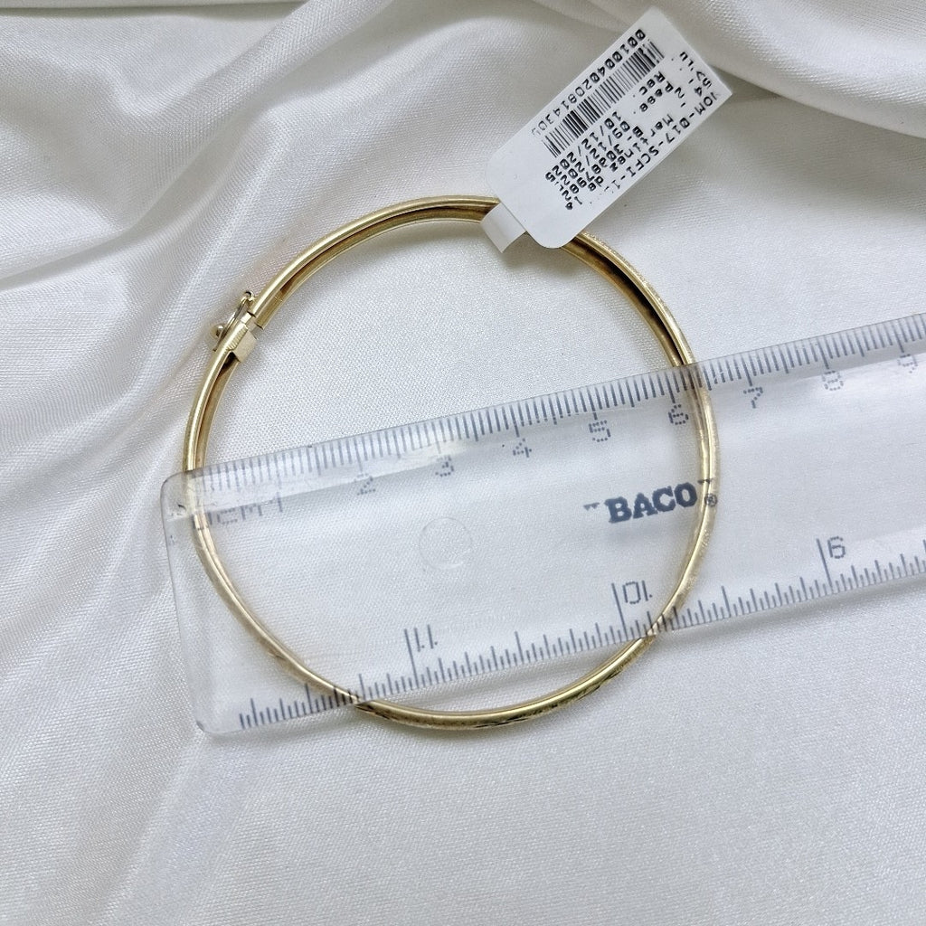 PULSERA RIGIDA ORO 14 K 6.6 GRMS (SEMINUEVO)