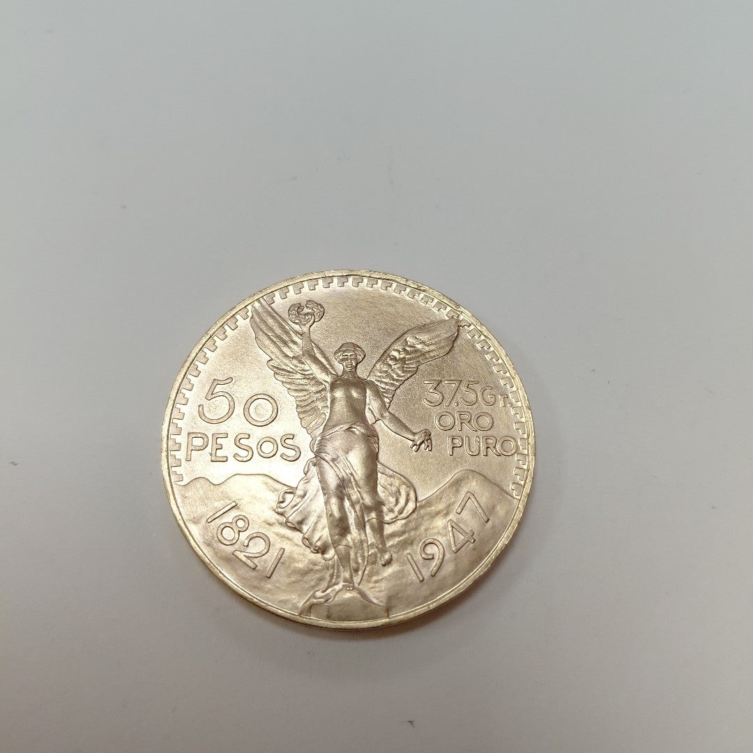 K1 41.6 GRMS 21 K IDENTIFICACIÓN MONEDA NOMINATIVA MONEDAS PESOS 50 PESO (SEMINUEVO)