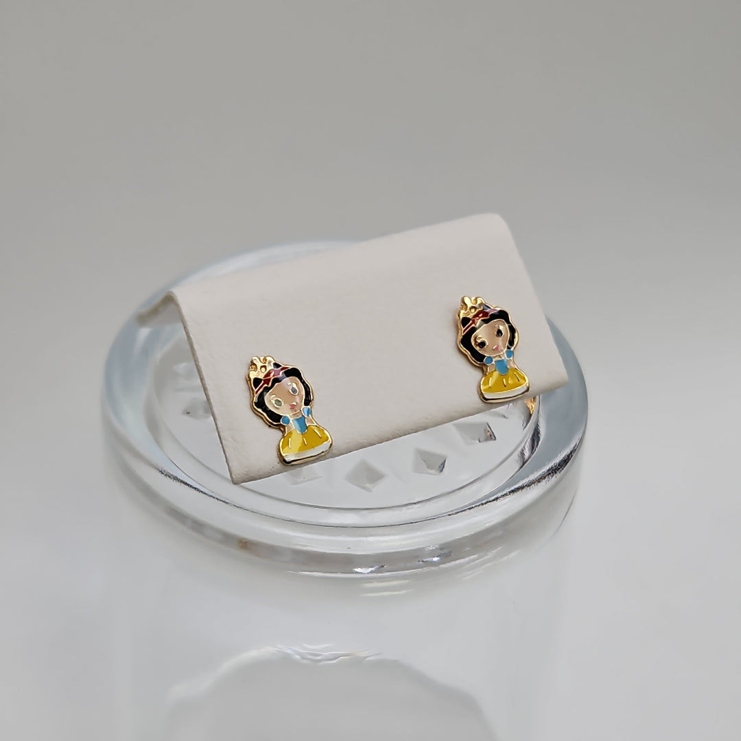 BROQUELES ORO 10K 1 (NUEVO)