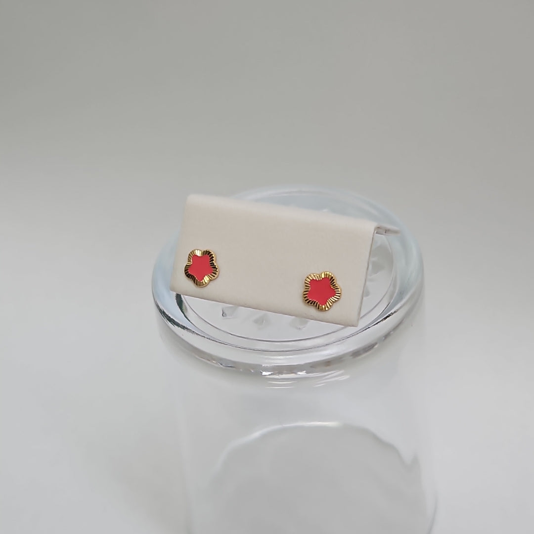 BROQUELES ORO 10K 1 (NUEVO)