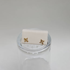 BROQUELES ORO 14K 1 (NUEVO)
