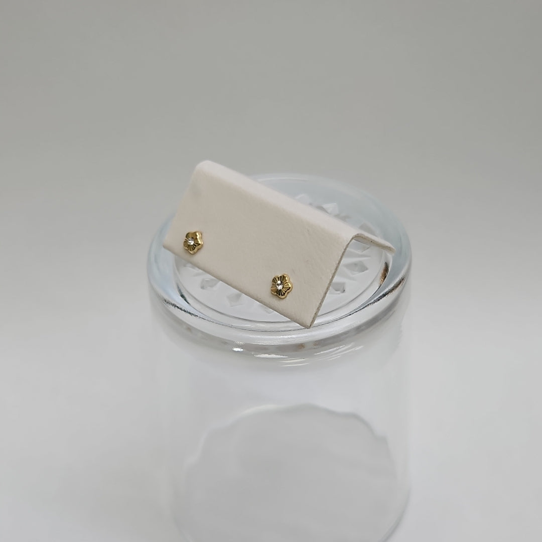 BROQUELES ORO 10K 1 (NUEVO)