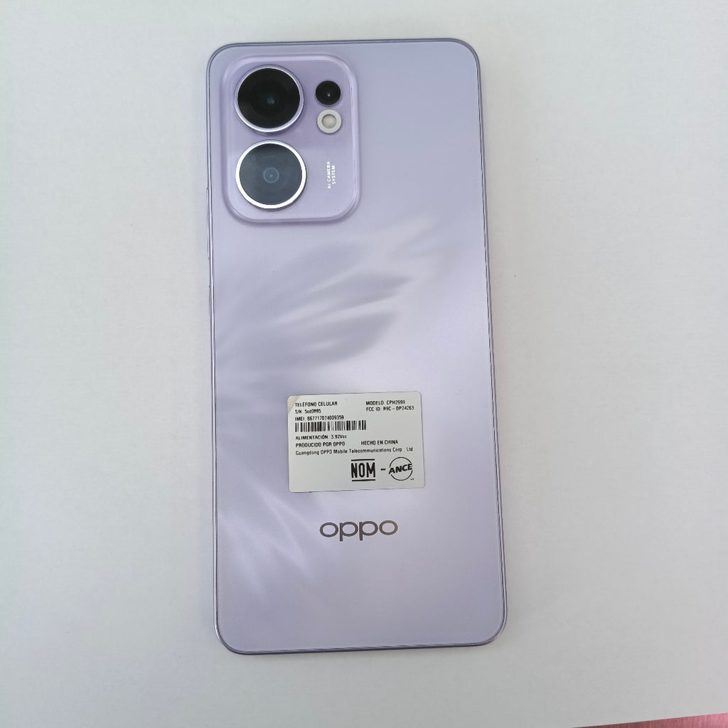 CELULAR OPPO  RENO 13F 5G CPH2699 (2025) 256 GB 12 GB RAM (SEMINUEVO)