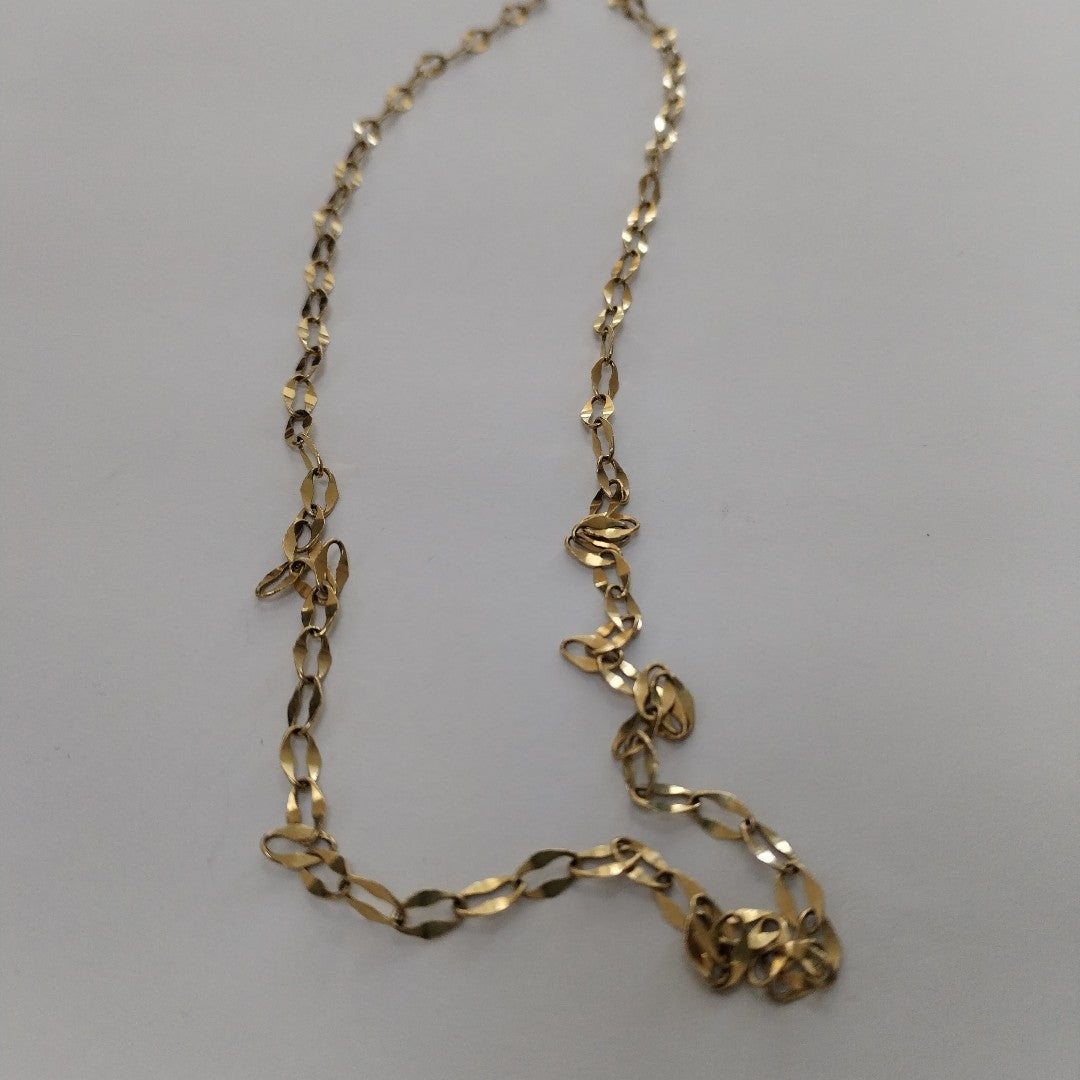 K1 4,10 GRMS 14 K ESPECIFICACIONES COMPLEMENTARIAS CADENA HECHURA ESPECIAL (SEMINUEVO)