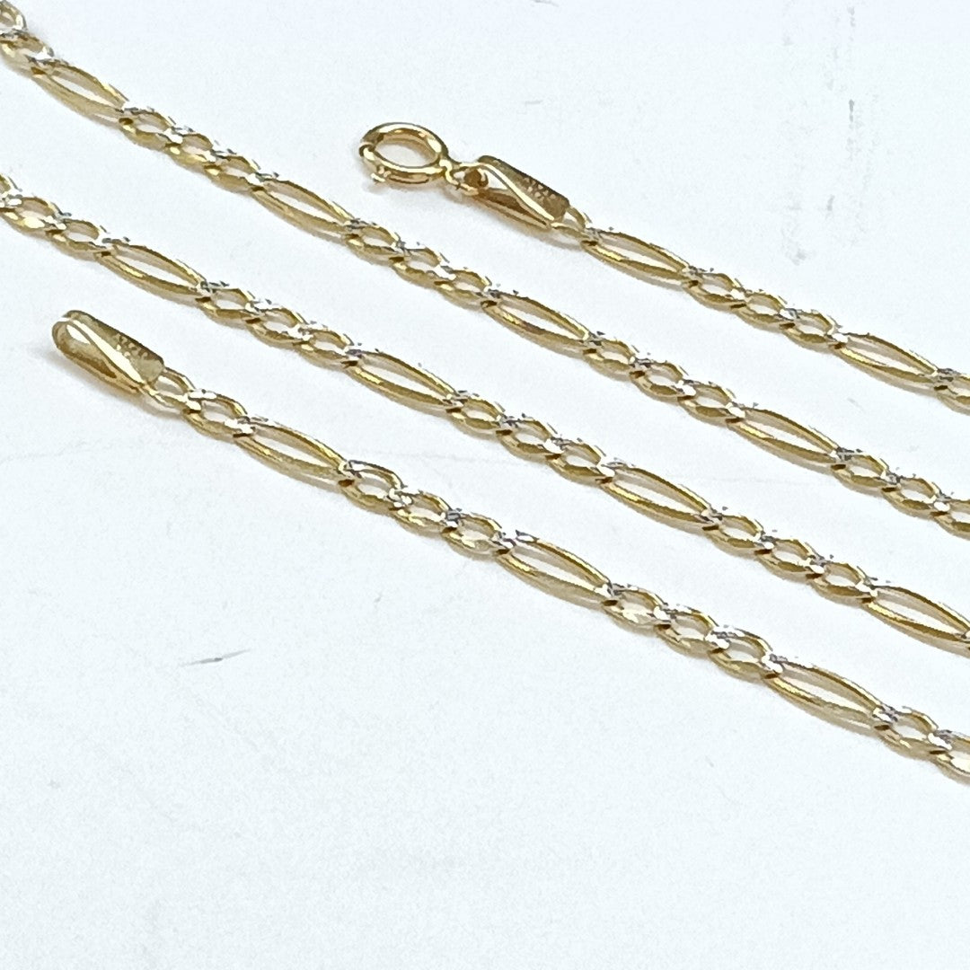 K1 4,30 GRMS 14 K ESPECIFICACIONES COMPLEMENTARIAS CADENA TJ CARTIER ORO 14K (SEMINUEVO)