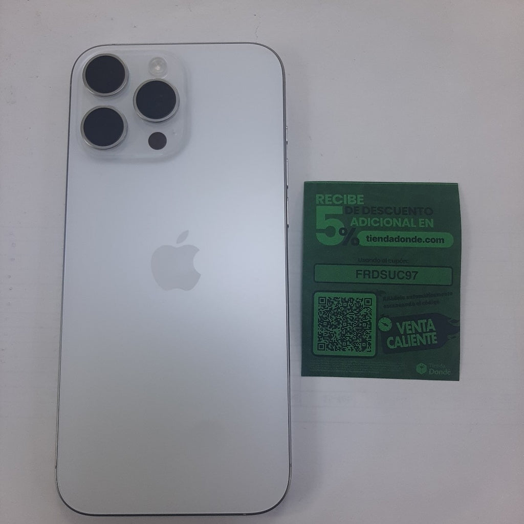 CELULAR APPLE IPHONE 16 PRO MAX A3295 (2024) 256 GB 8 GB RAM (SEMINUEVO)