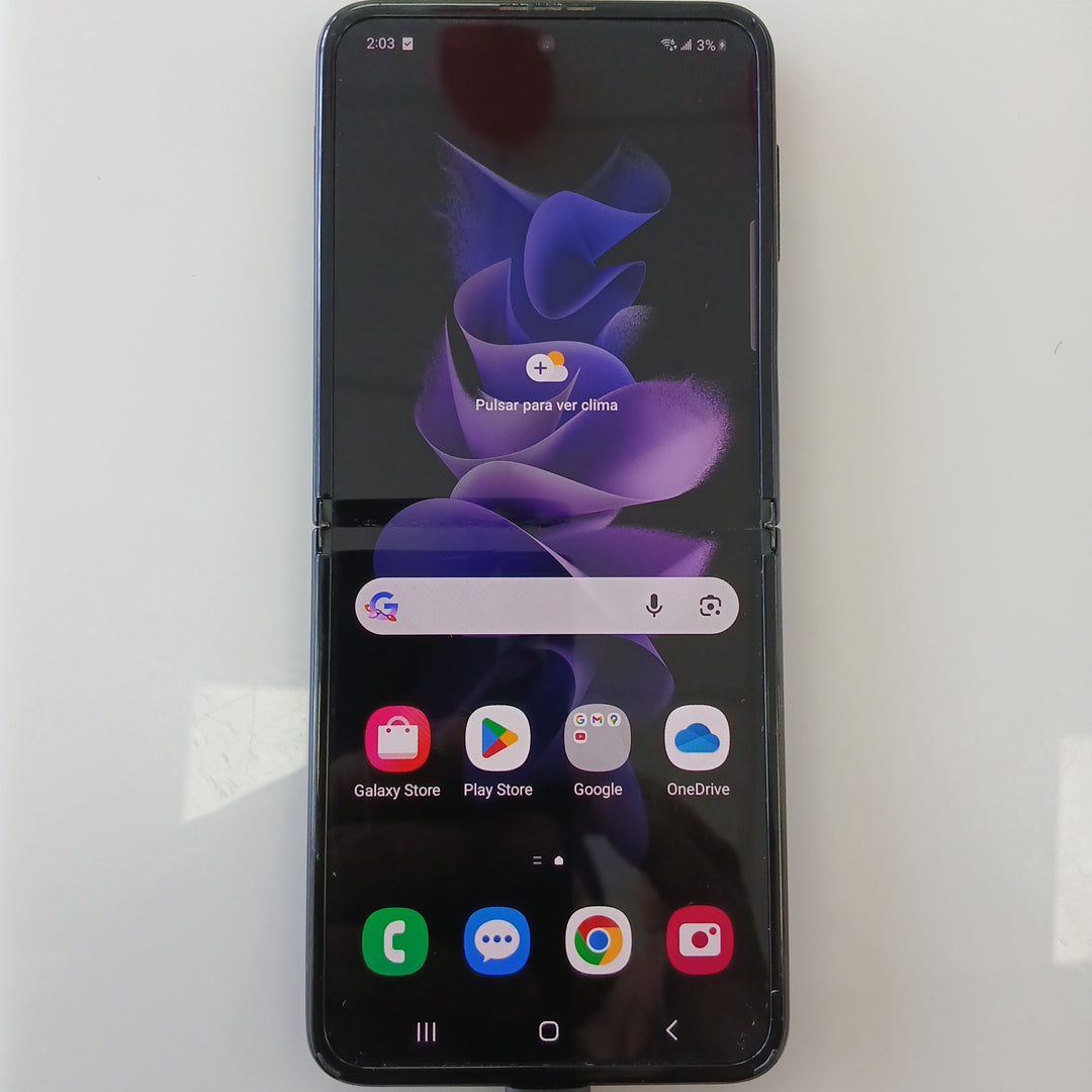 CELULAR SAMSUNG GALAXY Z FLIP3 5G SM-F711U1 128 GB 8 GB RAM (SEMINUEVO)