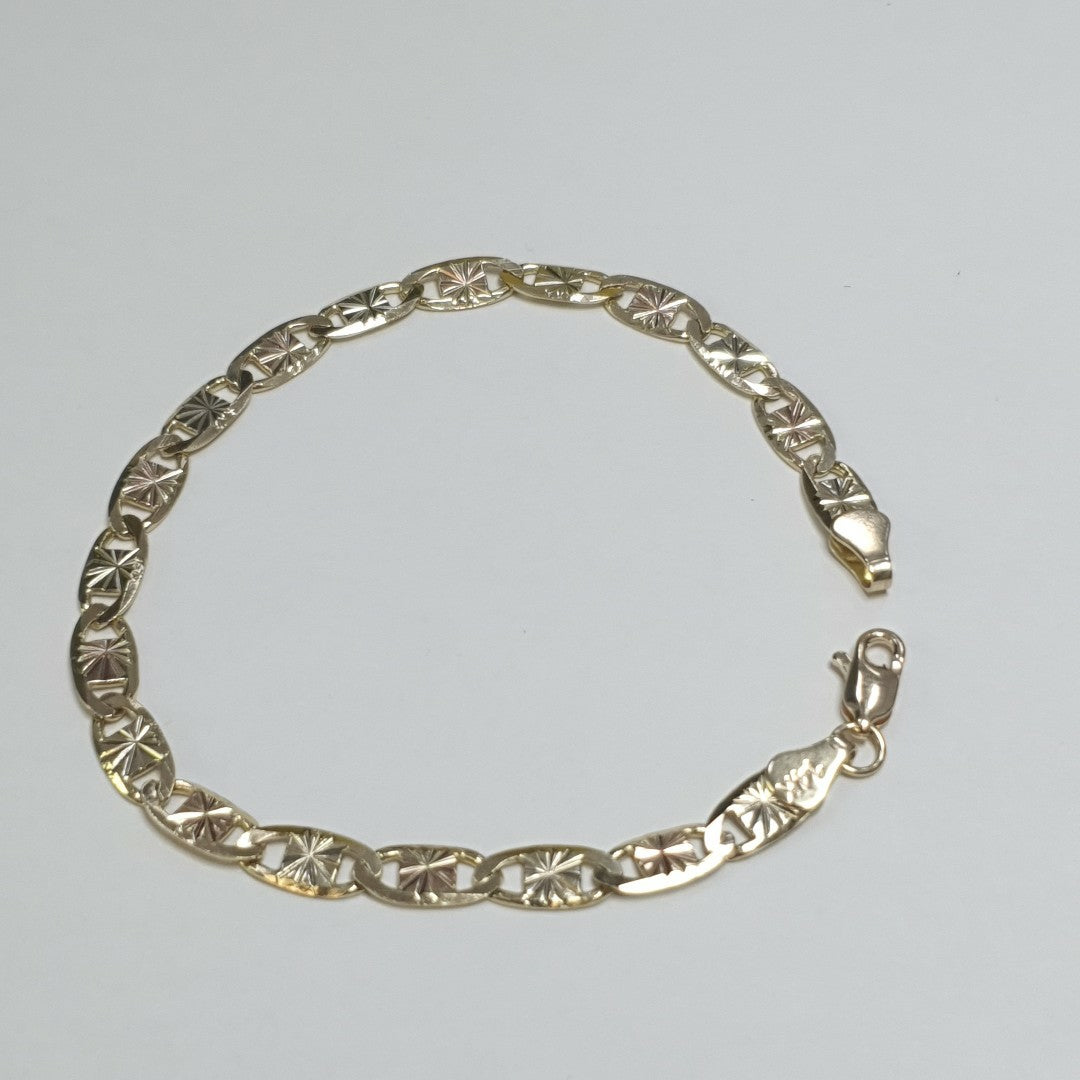 PULSERA MARINERA 8.8G 21 CM 14K (NUEVO)