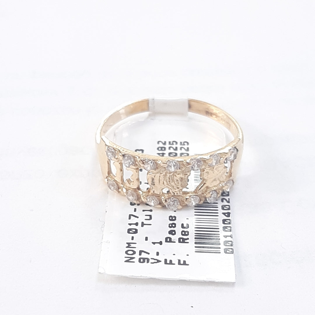 ANILLITO ORO 14 K 2.7 GRMS (SEMINUEVO)