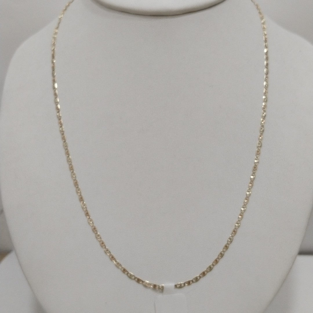 CADENA TEJIDO MARINERO 3.91GR 60 CM (NUEVO)