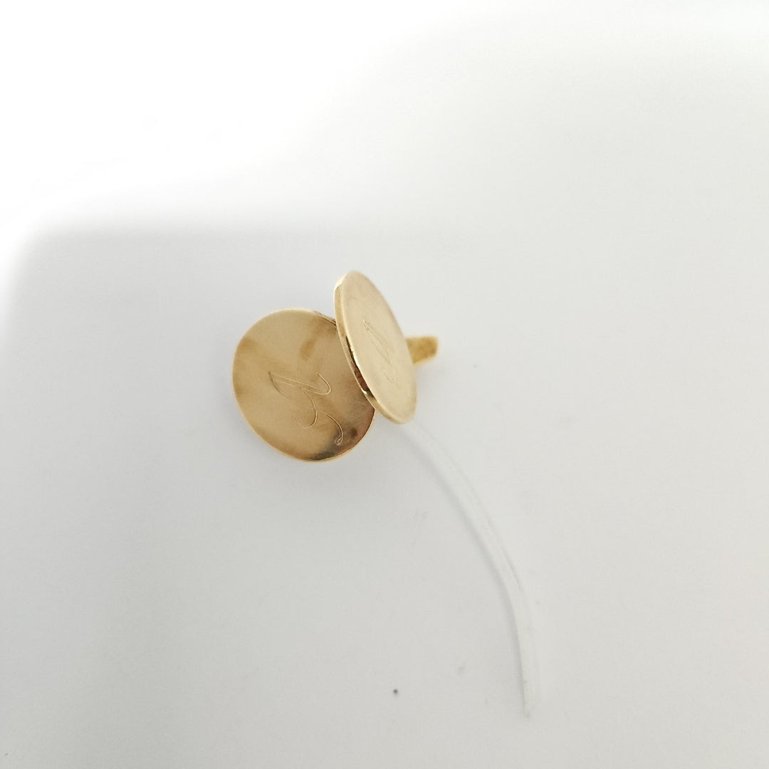 K1 12,50 GRMS 14 K ESPECIFICACIONES COMPLEMENTARIAS MANCUERNILLAS ORO 14 K A GR (SEMINUEVO)