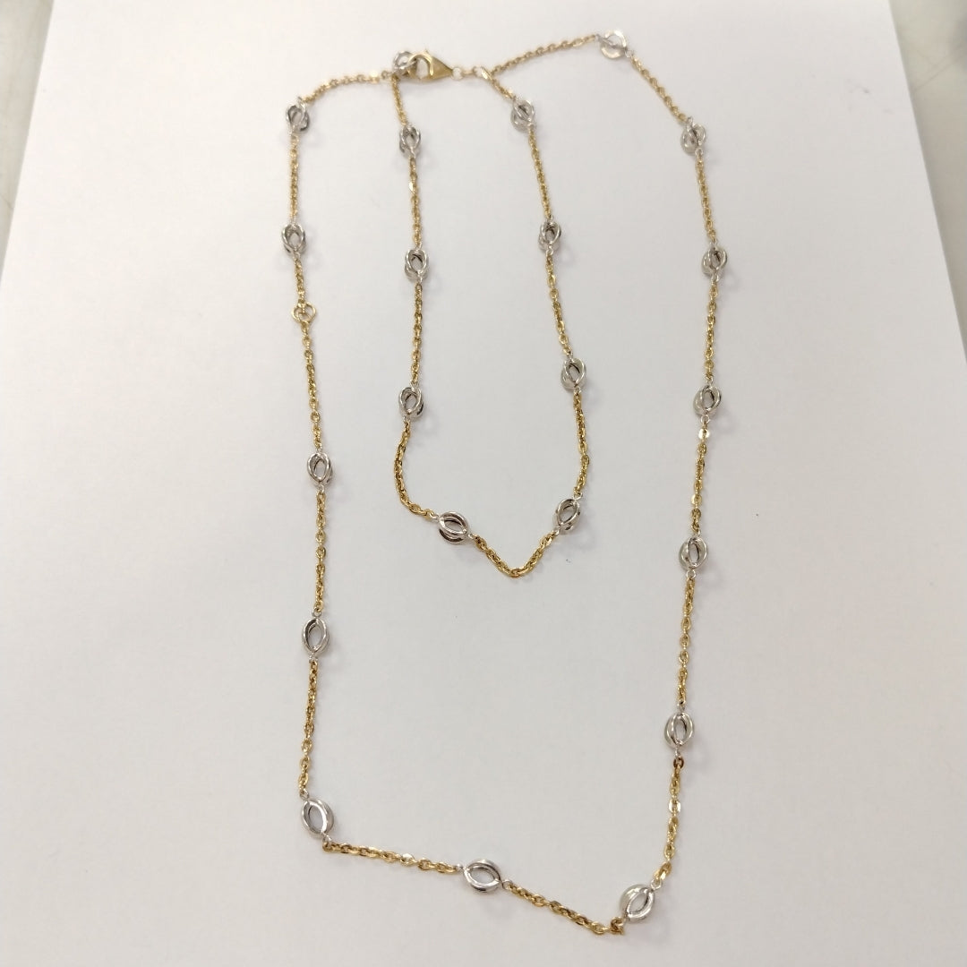 GARGANTILLA ORO 14 K 9.5 GRMS (SEMINUEVO)