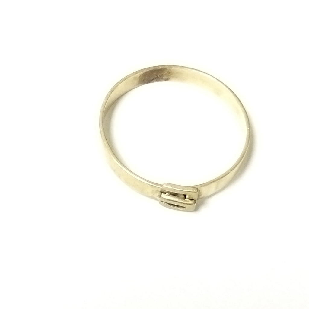 ANILLO ORO 10 K 1,40 GRMS (SEMINUEVO)